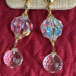 Aurora Borealis Earrings, Crystal